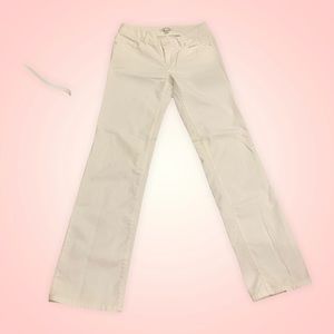 Banana Republic white straight leg stretch pantsS4